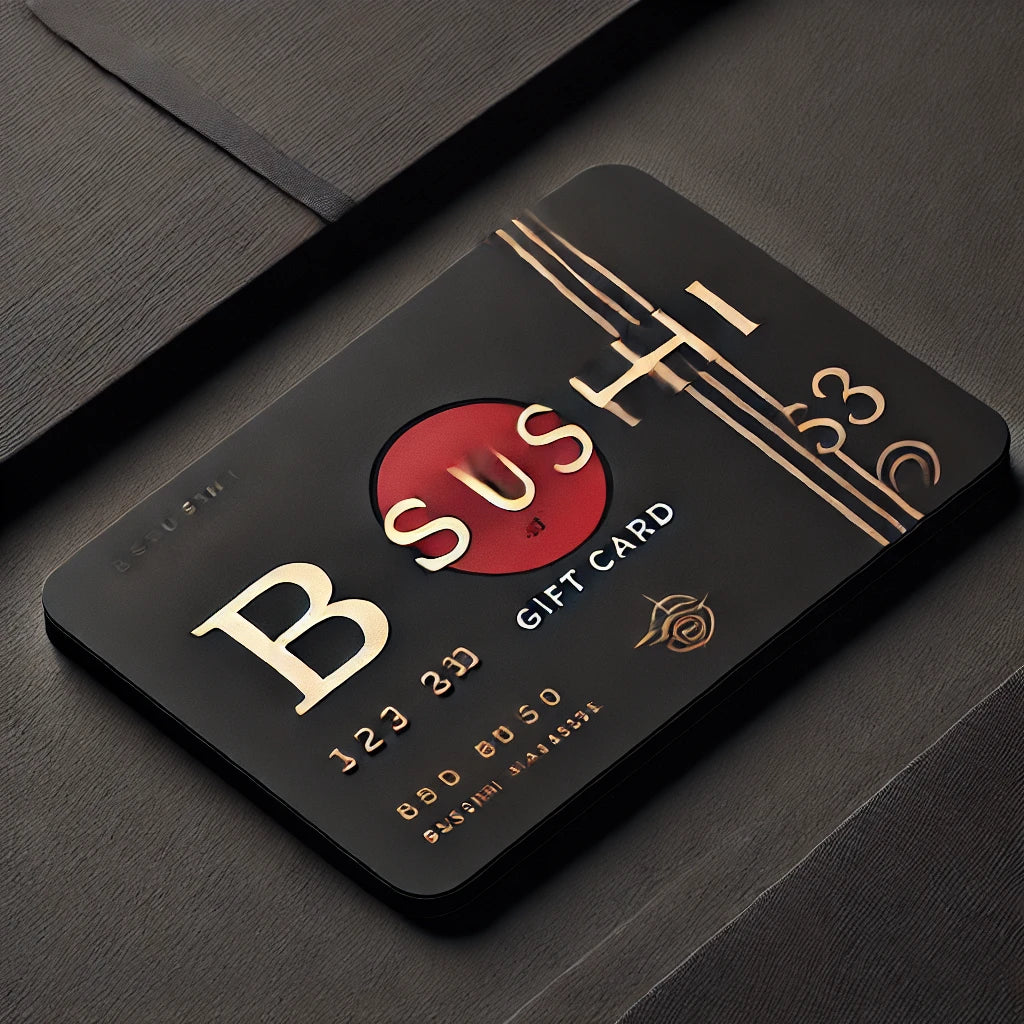 BSushi Digital Gift Card – Give the Glow ($5–$100)